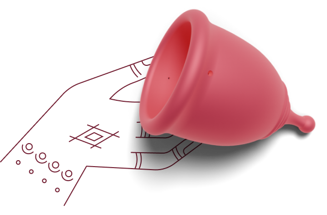 red elite menstrual cup